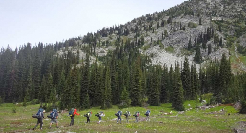 wilderness backpacking program for adults